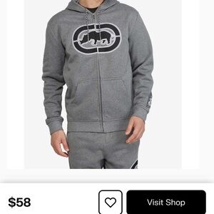 Ecko unltd zip up sweatshirt